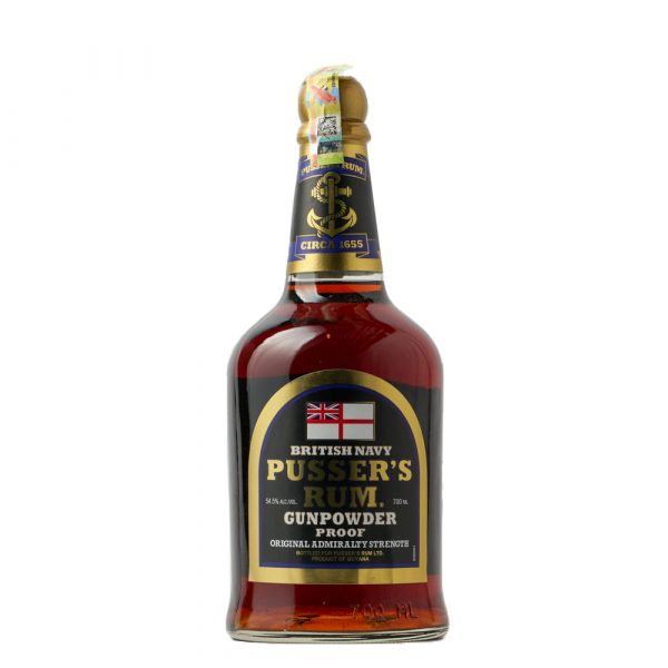 Pusser’s Gunpowder Proof Rum 70cl