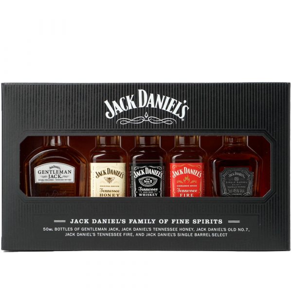 Jack Daniel’s Miniature Selection 5 X 5cl