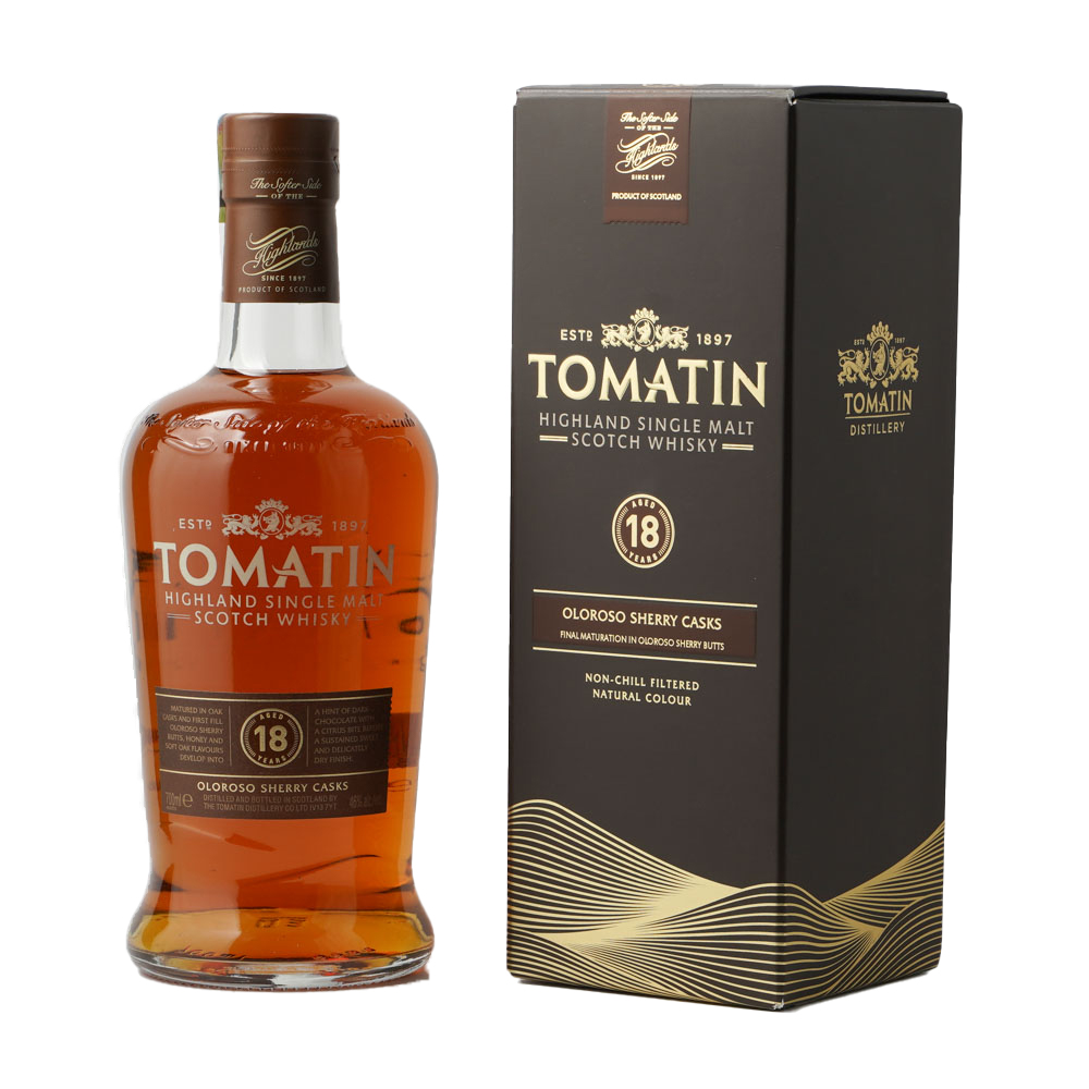 Tomatin 18 year old 70cl