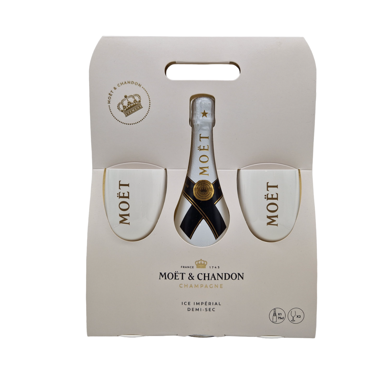 Moet & Chandon Champagne Ice Imperial Gift Pack 75cl