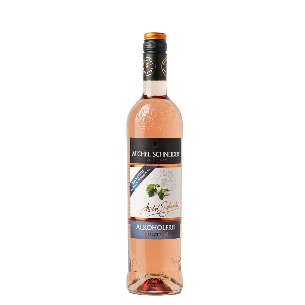 Michel Schneider Merlot Rose – Alcohol Free 75cl