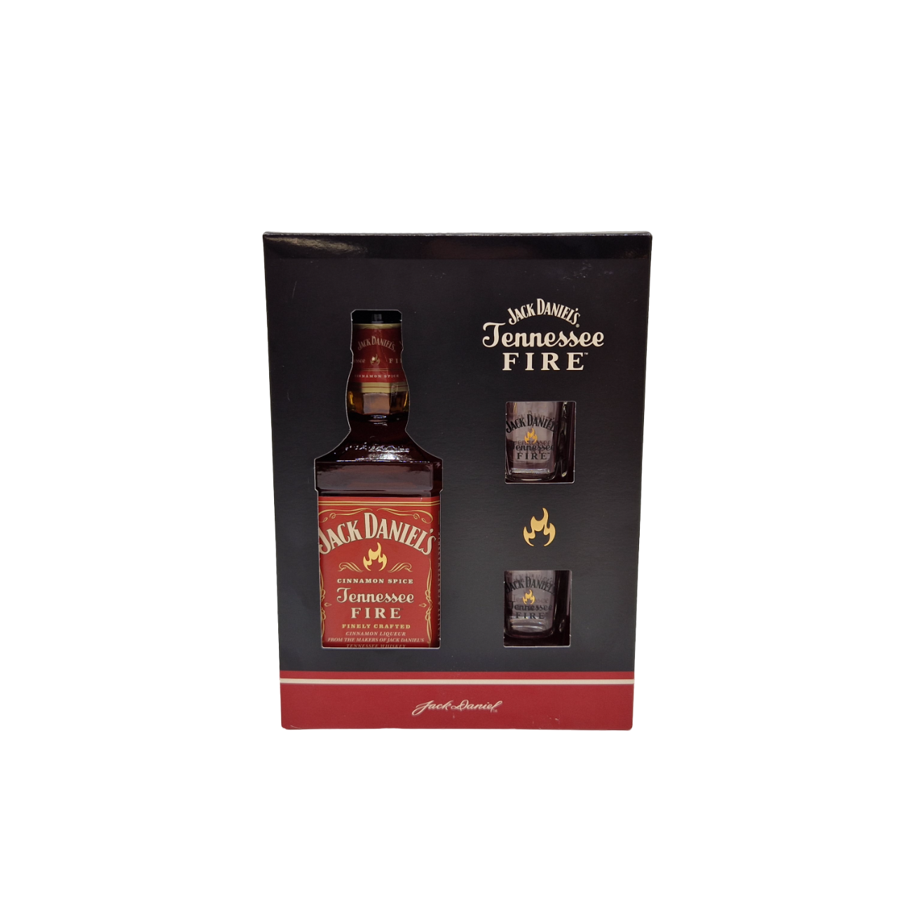 Jack Daniel’s Fire Gift Pack 70cl