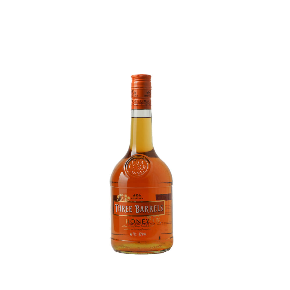 Three Barrels Honey Brandy 70cl