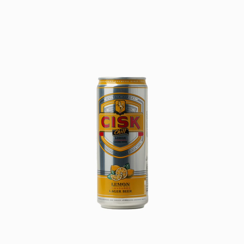 Cisk Chill Lemon Can 33cl