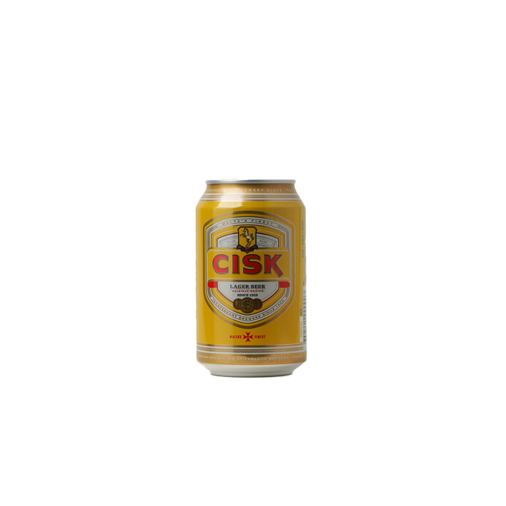 Cisk Lager Can 33cl