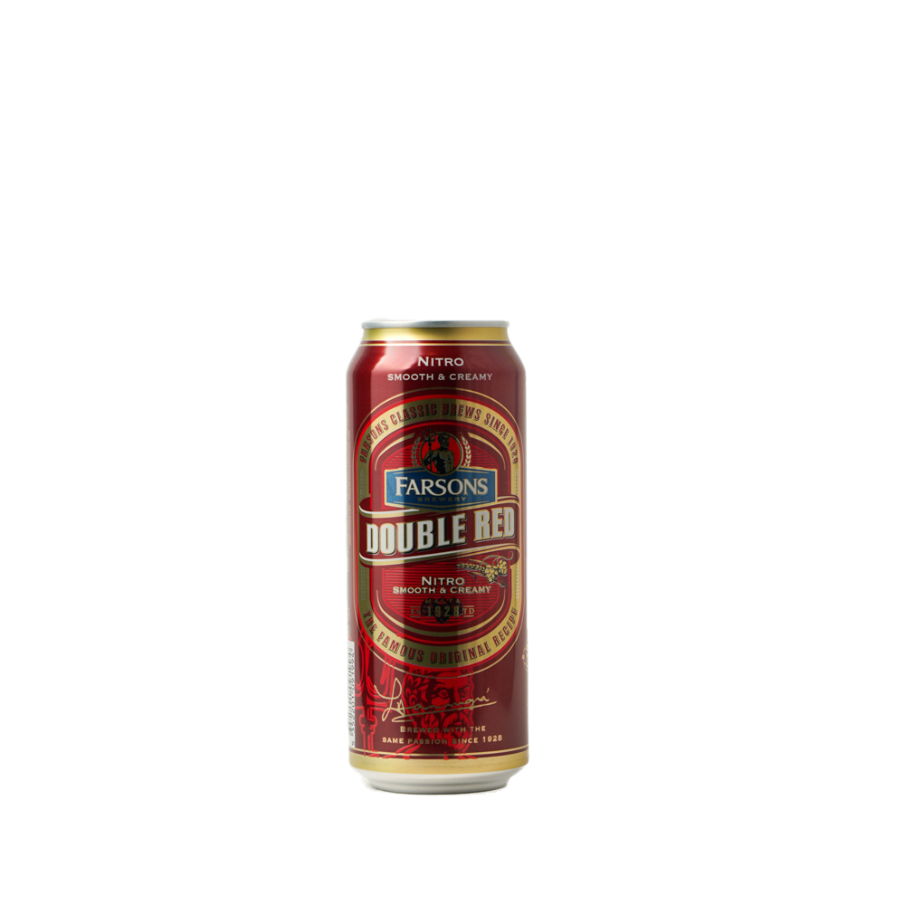 Farsons Double Red Can 44cl