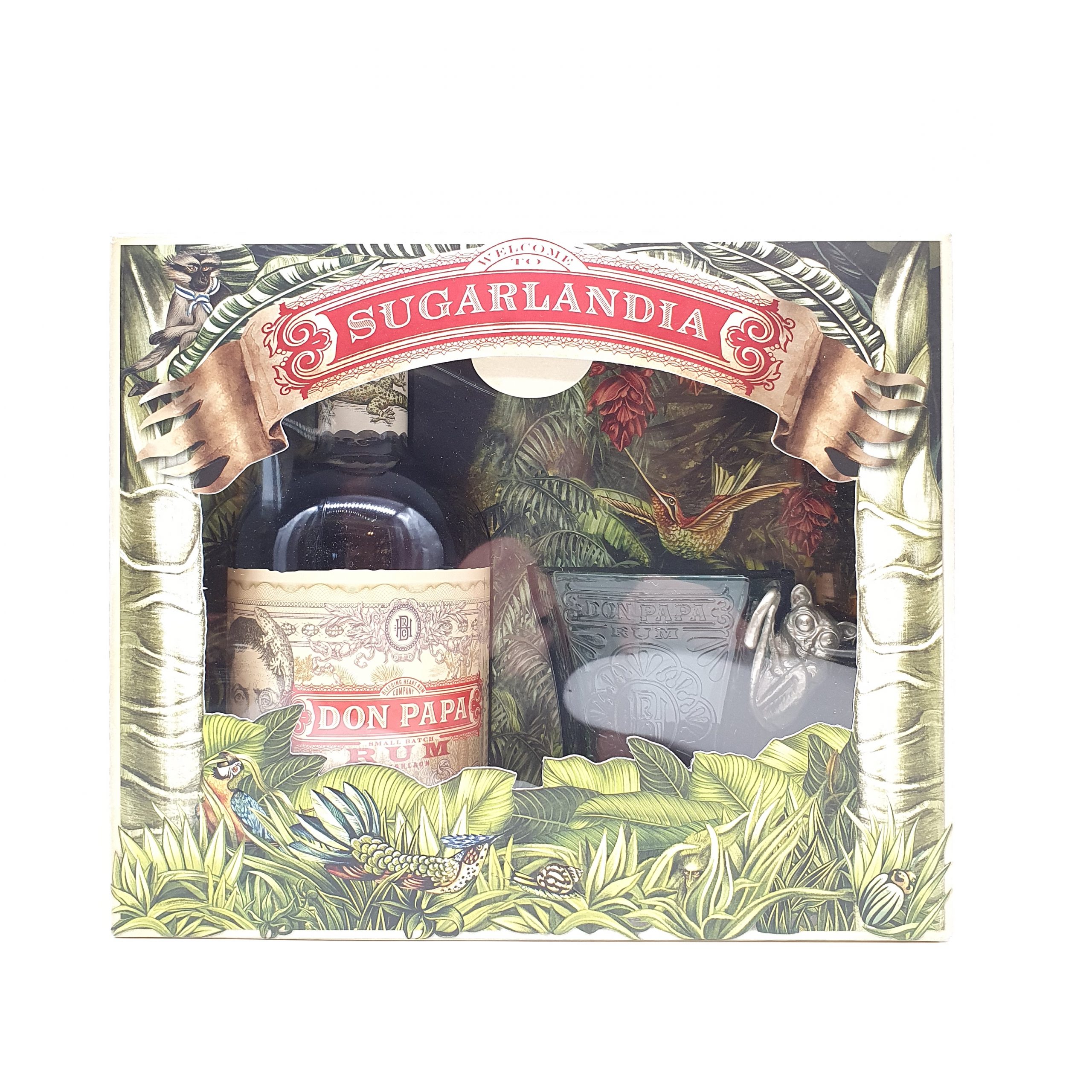 Don papa Rum 7 Year old Gift Pack 70cl