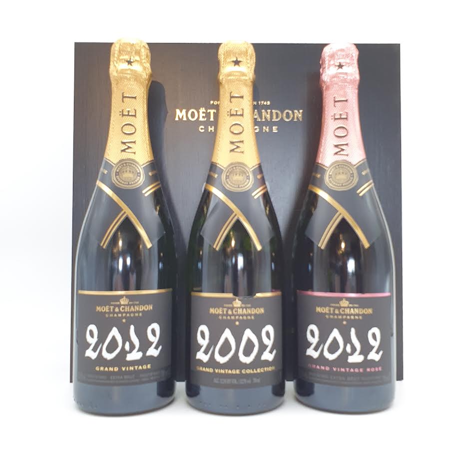 Moet et Chandon Vintage Grand Vintage 3 X 75cl