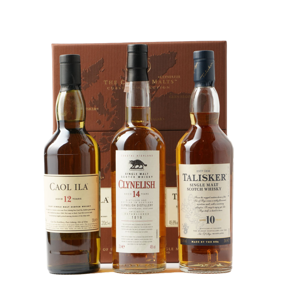 The Classic Malts- Coastal Collection 3 x 20cl