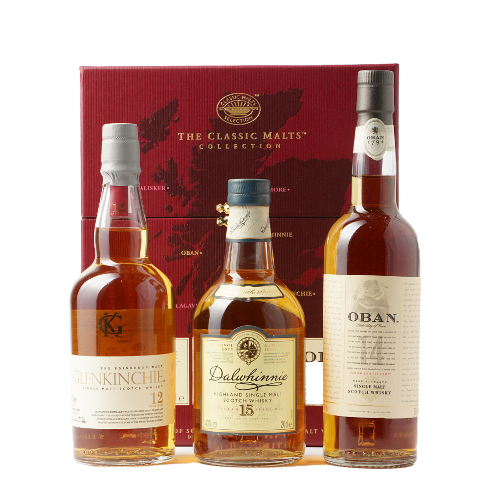 The Classic Malts- Gentle Collection 3 x 20cl